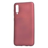 Tekno Grup Samsung Galaxy A50 Mat Premium Bordo Silikon Kılıf
