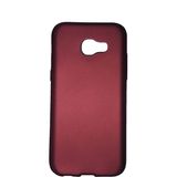Tekno Grup Samsung Galaxy A7 2016 Mat Premium Bordo Silikon Kılıf