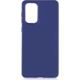 Tekno Grup Samsung Galaxy A73 Kılıf Mat Premium Silikon Kılıf Lacivert