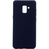 Tekno Grup Samsung Galaxy A8 Plus Mat Premium Siyah Silikon Kılıf