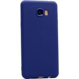 Tekno Grup Samsung Galaxy C7 Pro Mat Premium Lacivert Silikon Kılıf