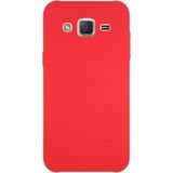 Tekno Grup Samsung Galaxy Grand Prime Mat Premium Kırmızı Silikon Kılıf