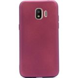 Tekno Grup Samsung Galaxy J2 Core Mat Premium Bordo Silikon Kılıf
