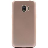 Tekno Grup Samsung Galaxy J2 Core Mat Premium Gold Silikon Kılıf
