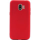 Tekno Grup Samsung Galaxy J2 Core Mat Premium Kırmızı Silikon Kılıf