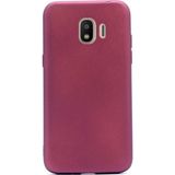 Tekno Grup Samsung Galaxy J2 Mat Premium Bordo Silikon Kılıf