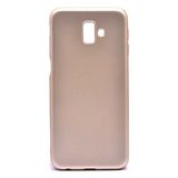 Tekno Grup Samsung Galaxy J6 Mat Premium Gold Silikon Kılıf