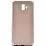 Tekno Grup Samsung Galaxy J6 Plus Mat Premium Gold Silikon Kılıf