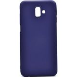 Tekno Grup Samsung Galaxy J6 Plus Mat Premium Lacivert Silikon Kılıf