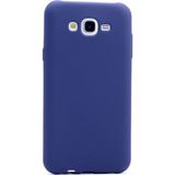 Tekno Grup Samsung Galaxy J7 Mat Premium Lacivert Silikon Kılıf