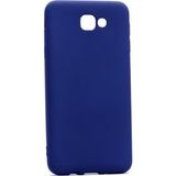 Tekno Grup Samsung Galaxy J7 Prime 2 Mat Premium Lacivert Silikon Kılıf