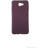 Tekno Grup Samsung Galaxy J7 Prime Mat Premium Bordo Silikon Kılıf