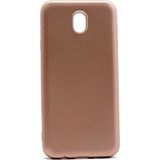 Tekno Grup Samsung Galaxy J7 Pro Mat Premium Gold Silikon Kılıf