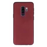Tekno Grup Samsung Galaxy J8 Mat Premium Bordo Silikon Kılıf