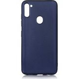 Tekno Grup Samsung Galaxy M11 Mat Premium Lacivert Silikon Cep Telefonu Kılıf