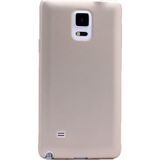 Tekno Grup Samsung Galaxy Note 4 Mat Premium Gold Silikon Kılıf