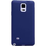 Tekno Grup Samsung Galaxy Note 4 Mat Premium Lacivert Silikon Kılıf