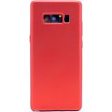 Tekno Grup Samsung Galaxy Note 8 Mat Premium Kırmızı Silikon Kılıf