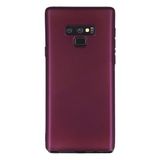Tekno Grup Samsung Galaxy Note 9 Mat Premium Bordo Silikon Kılıf