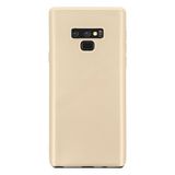 Tekno Grup Samsung Galaxy Note 9 Mat Premium Gold Silikon Kılıf