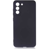 Tekno Grup Samsung Galaxy S21 Fe Kılıf Mat Premium Silikon Kılıf Siyah