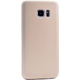 Tekno Grup Samsung Galaxy S7 Mat Premium Gold Silikon Kılıf