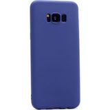 Tekno Grup Samsung Galaxy S8 Mat Premium Lacivert Silikon Kılıf