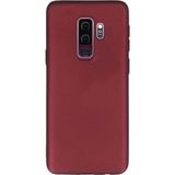 Tekno Grup Samsung Galaxy S9 Mat Premium Silikon Kılıf - Bordo - Redmi Note 6 Pro