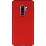 Tekno Grup Samsung Galaxy S9 Plus Mat Premium Silikon Kılıf - Kırmızı - Redmi S2