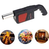 Tekno Hediye Pilli Barbekü Fanı Mangal Ateşleyici El Vantilatörü Kömür Tutuşturucu Bbq Fan - Siyah