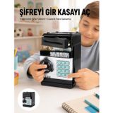 tekno Işıklı Sesli Şifreli ATM Görünümlü Kasa Kumbara 2026