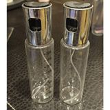 Tekno İstanbul 2 Adet Plastik Gümüş Şişe Fısfıs Çok Amaçlı Şişe Yağdanlık 250ML