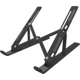 Tekno İstanbul 7 Kademeli Ayarlı Katlanabilir Tablet Standı Siyah - Koyu Siyah