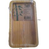 Tekno İstanbul Bambu Sunum Tabağı (17*10*1.7 Cm)