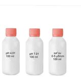 Tekno İstanbul pH 4.01 - pH 7.01 - Saf Su (Distile Su) Kalibrasyon Sıvısı Seti 100 mL pH Metre Tampon Çözelti