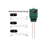 Tekno İstanbul Toprak Ph Metre Nem ve Işık Şiddeti Ölçer
