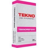 TEKNO Kalın Tamir Harcı 25 kg Çimento Esaslı Elyaf Takviyeli Yapısal Onarım Ürünü