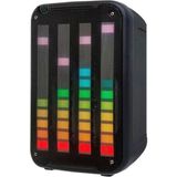 Tekno Mağazam LED Işıklı Mikrofonlu Toplantı Parti Bluetooth Hoparlör '8' Inc Bt/usb/tf/fm
