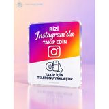 TEKNO Nfc Pvc Google ve Instagram Yorum Kartı – Temassız Google Değerlendirme Standı | Tek Dokunuşla Yorum - İnstagram