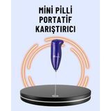 tekno Portatif Kahve Köpürtücü – Latte, Cappuccino, Milkshake ve Puding Yapıcı 2026