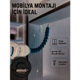 tekno Profesyonel Esnek Tornavida Bits Uç Seti 12 Parça Manyetik Bit Adaptörlü 2026