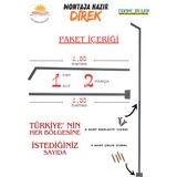Tekno Solen Antrasit Renkli Solar Sokak Aydınlatma Lamba Direği 3 mt Yükseklikte Pratik Kullanım