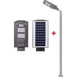 Tekno Solen Güneş Enerjili Aydınlatma Lambası 120W + 3m. Lamba Direği