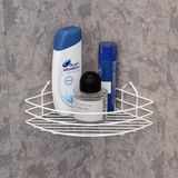 Tekno-tel Banyo Köşe Rafı Beyaz Bk001