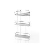 Tekno-Tel BK019 3'lü Krom Duş Rafı