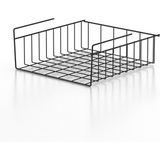 Tekno-tel Dolap Içi Organizer Kanguru Raf Mat Siyah SF074 - 1 Adet