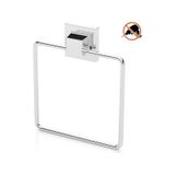 Tekno Tel Ef-234 Yapışkanlı Banyo Kare Havluluk Krom
