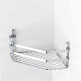 Tekno-Tel ES077 Tek Katlı Banyo Köşe Rafı