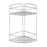 Tekno-Tel JM002 2 Katlı Banyo Köşe Rafı