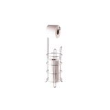 Tekno-Tel MG093 Krom Yedekli Ayaklı Wc Kağıtlık